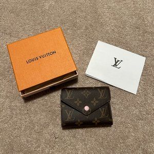 Authentic Louis Vuitton Monogram Victorine Wallet